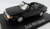 Saab Cabriolet Turbo 1991 Black 1/43