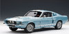 Ford Mustang GT500 1967 Blue/White stripes 1/18