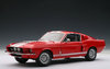 Ford Mustang GT500 1967 Red/White stripes 1/18