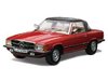MERCEDES 350 SL CLOSED CONVERTIBLE 1977 RED 1:18